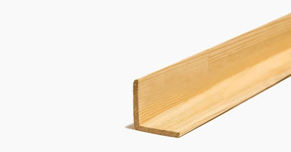 Уголок внешний 45*45*2500 (сосна) клееный, без сучков