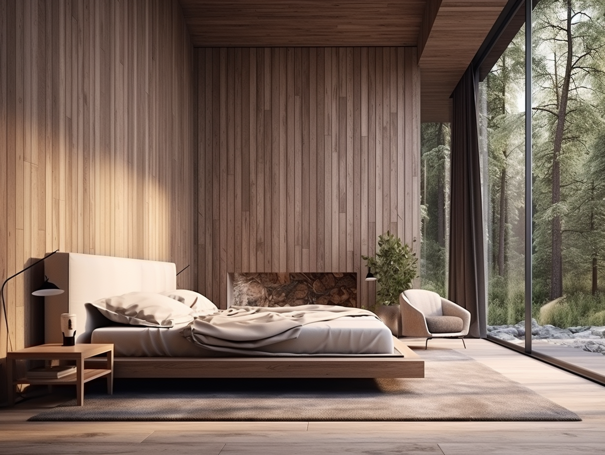 Использование дерева в современном интерьере