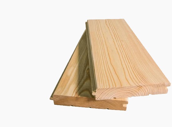 Шпунт из лиственницы