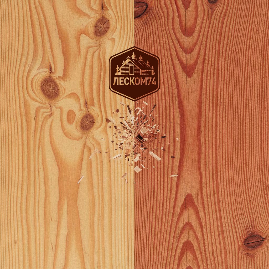 Сосна или Лиственница: большая битва материалов. Что выбрать для террасы, фасада и забора?