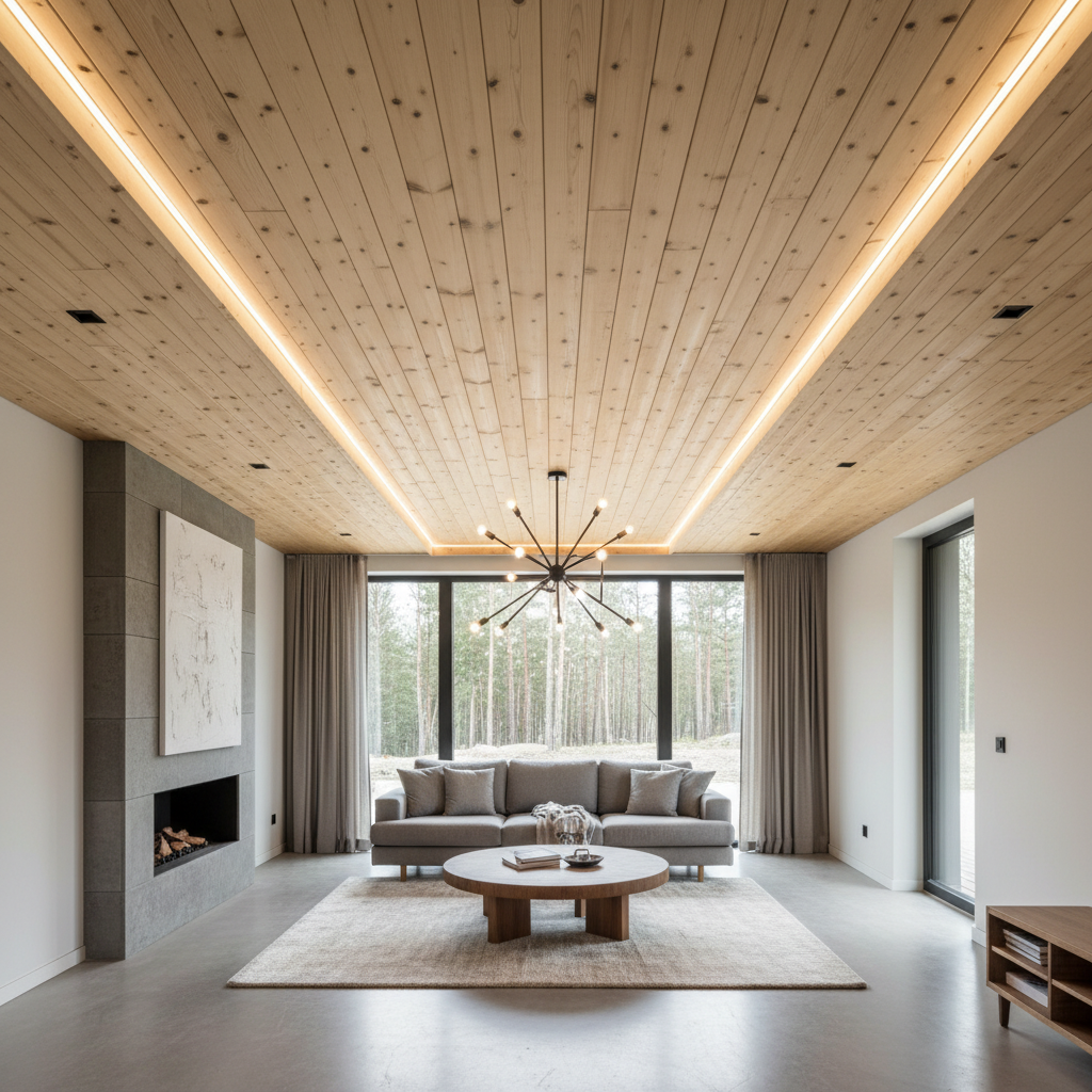 Вагонка для потолка: советы по выбору