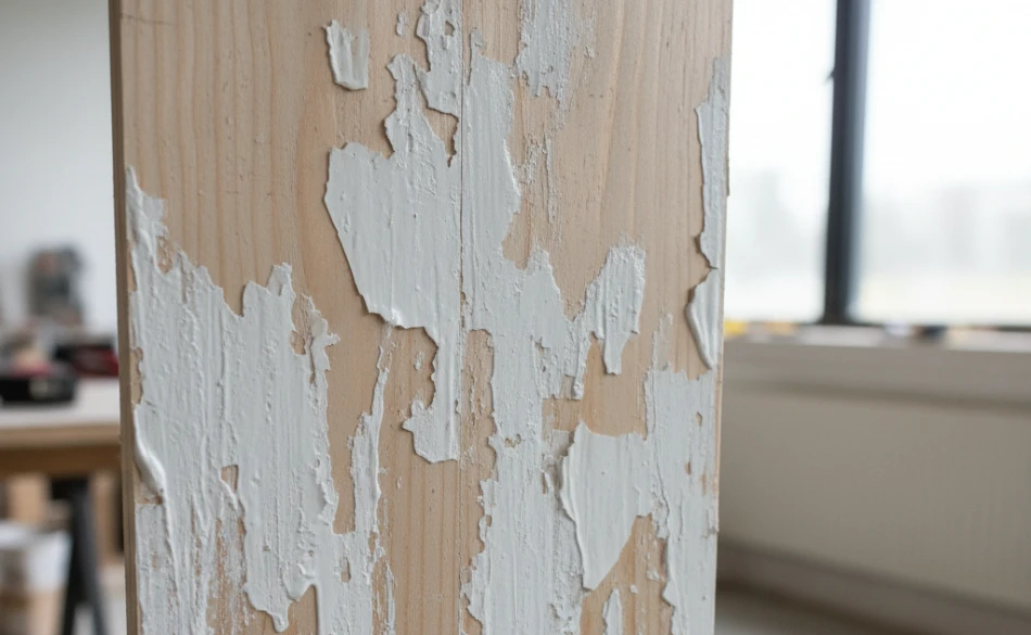 Ошибки при окраске дерева