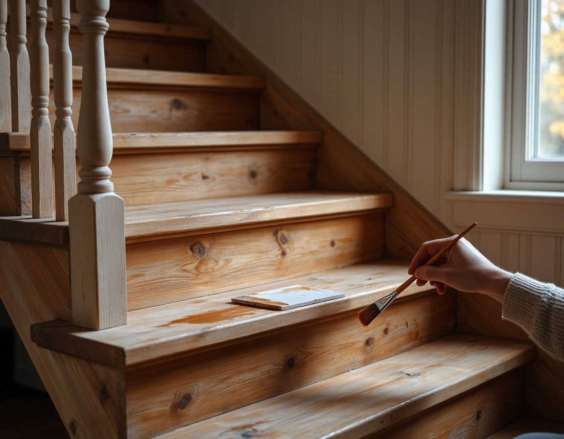 Чем покрасить ступени деревянной лестницы в доме: экспертный гид по выбору покрытия