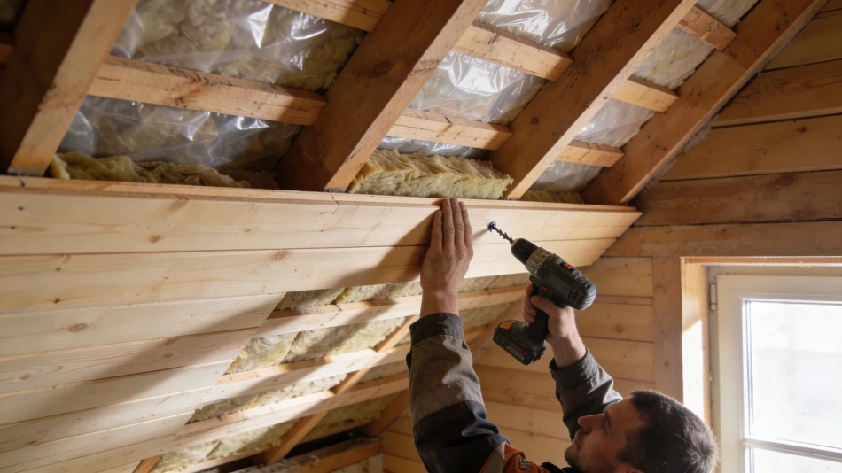 монтаж евровагонки