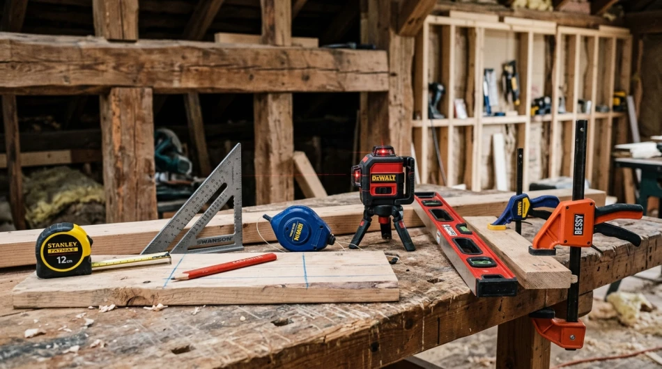 Необходимый набор инструмента для строительства