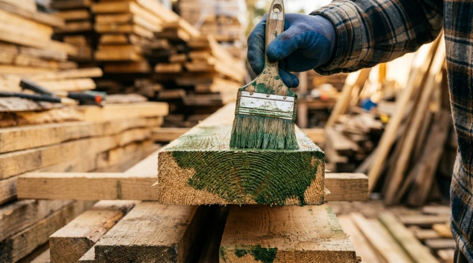 Антисептик для защиты доски