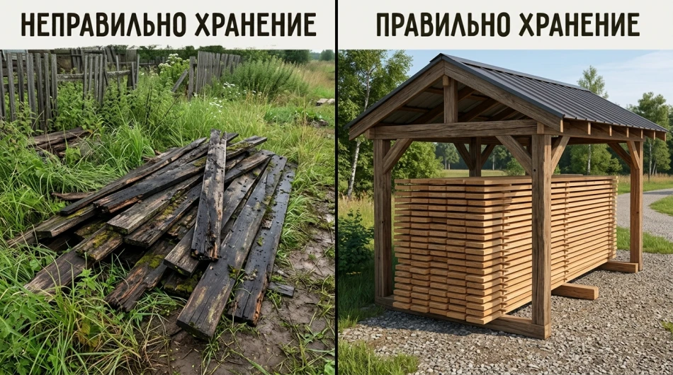 Как неправильно и как правильно хранить доску